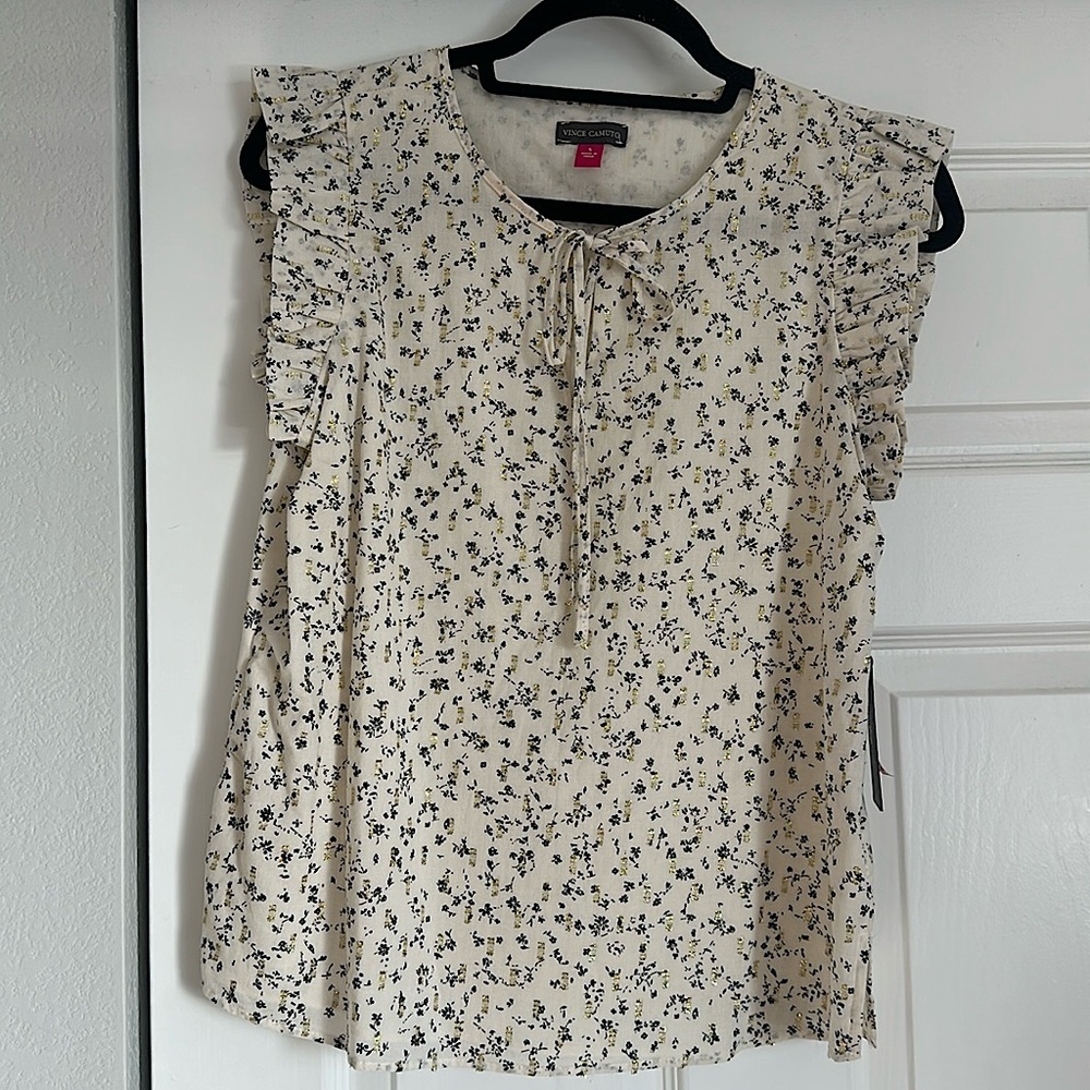 Brand new! Vince Camino detailed blouse